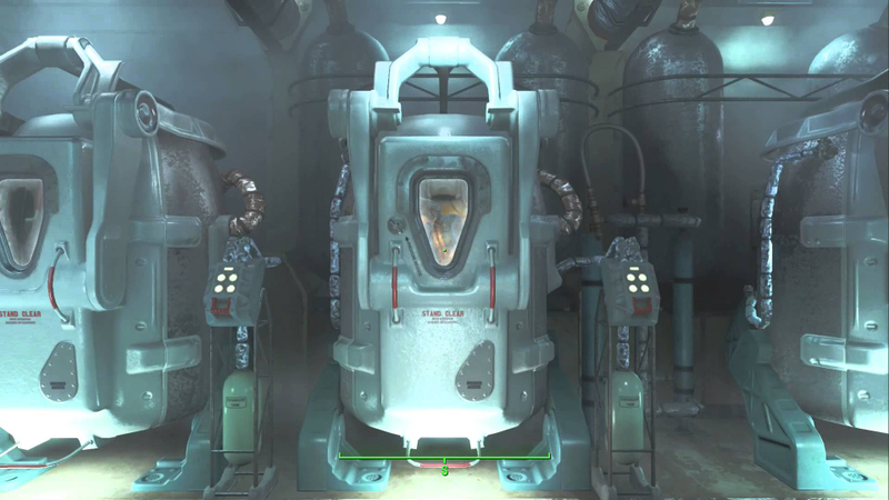 Cryosleep in Fallout 4 (Bethesda Game Studios)